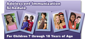 Adolescent Immunization Schedule